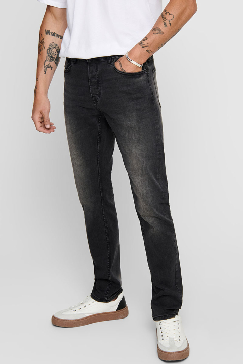 Only & Sons Loom Slim Fit 0447 Black Denim
