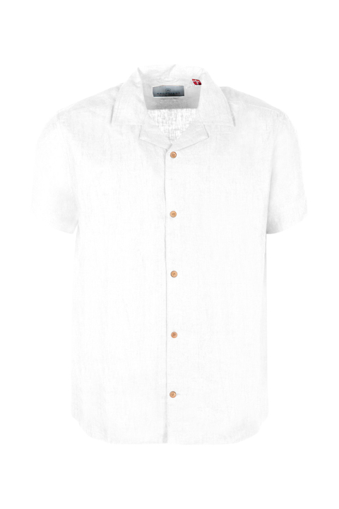 Kronstadt Ayers SS loose Shirt Off White