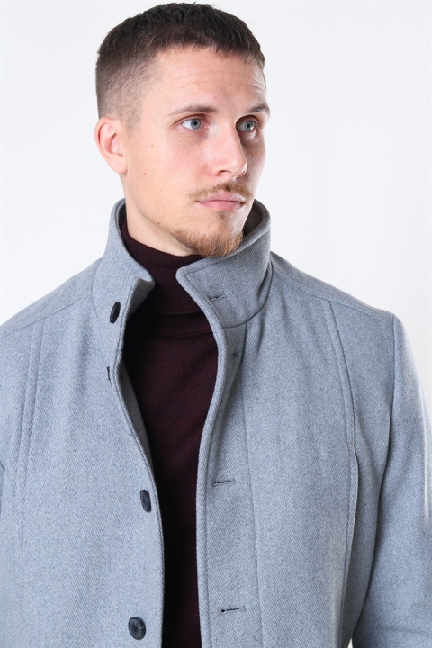 Selected Morrison Wollen Jas B Noos Grey Melange