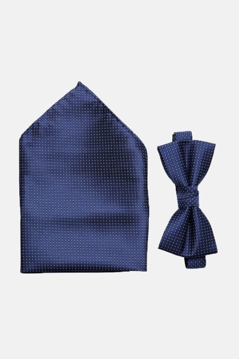 Selected ShdWilly Basic Butterfly/Zakdoek Box Navy Blazer Comb 4