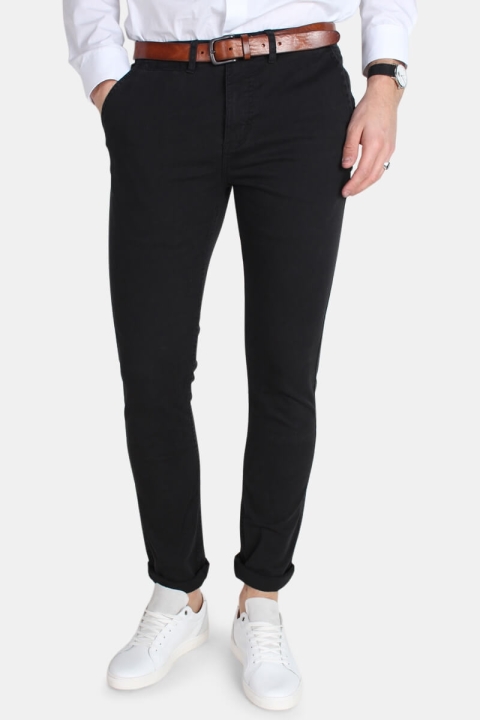 Kronstadt Daniel Stretch Chino Broek Black