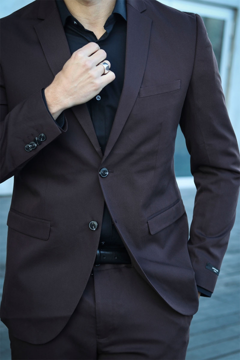 Jack & Jones Franco Suit Mulch