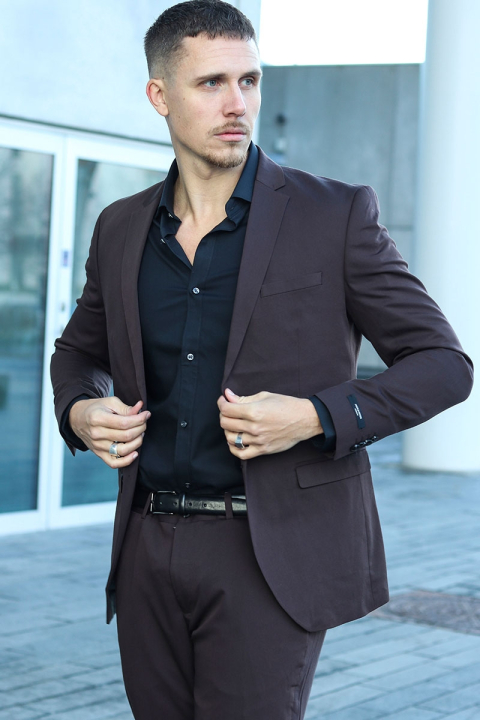 Jack & Jones Franco Suit Mulch