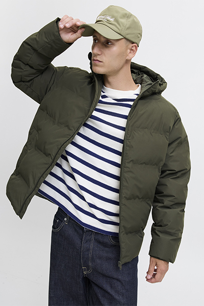 Jack & Jones Soho Puffer Hood Jacket  Rosin