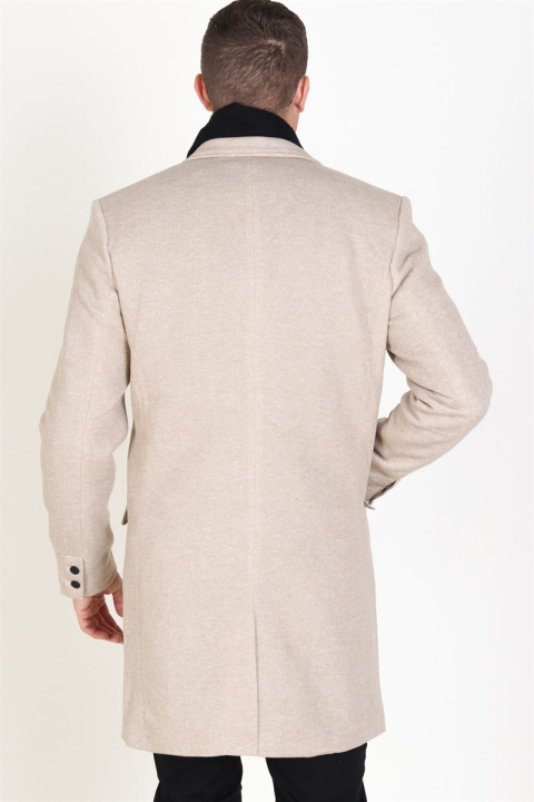 Only & Sons Julian King Lange Jas Chinchilla