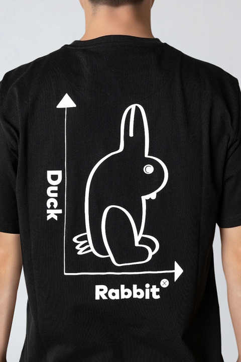 Clean Cut Copenhagen Duck Rabbit t-shirt Black