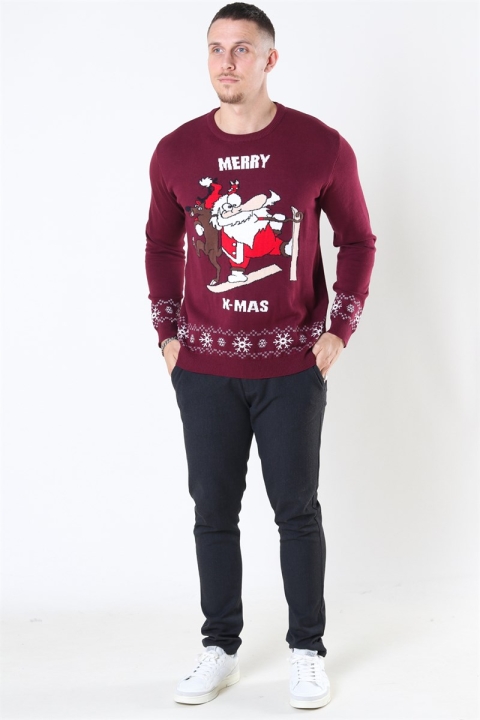 Solid Neel CC Breien Wine Red