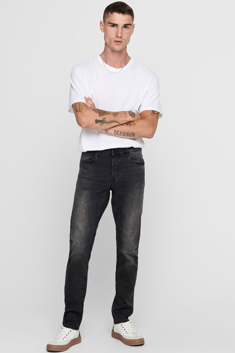 Only & Sons Loom Slim Fit 0447 Black Denim