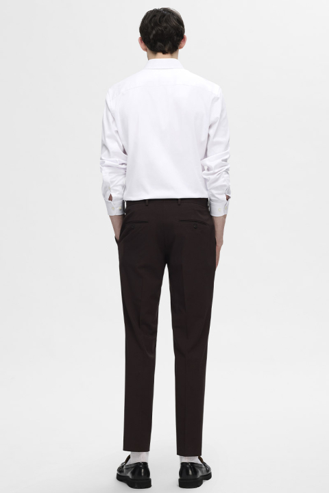 Selected Performance Stretch LS Shirt Bright White