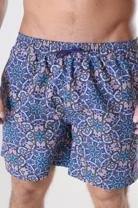 Les Deux Psycadelic Zwembroek Purple