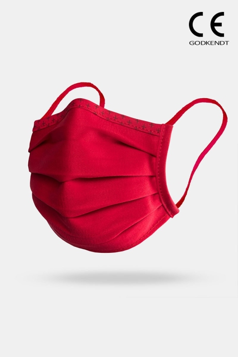 ISchoen Vital Supreme Line Face Cover Red