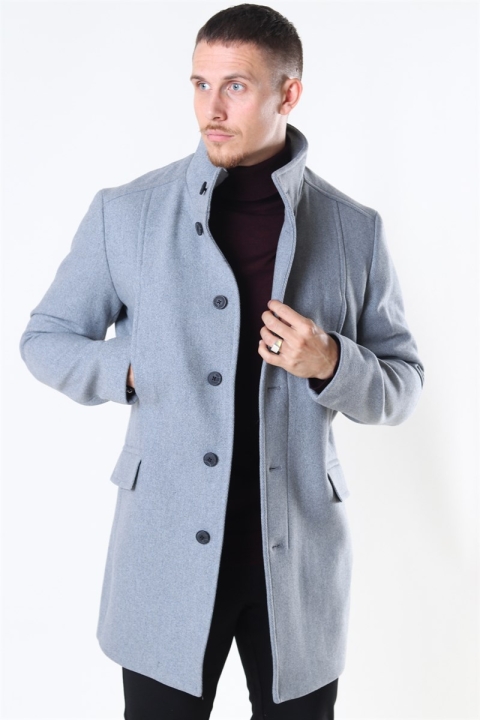 Selected Morrison Wollen Jas B Noos Grey Melange