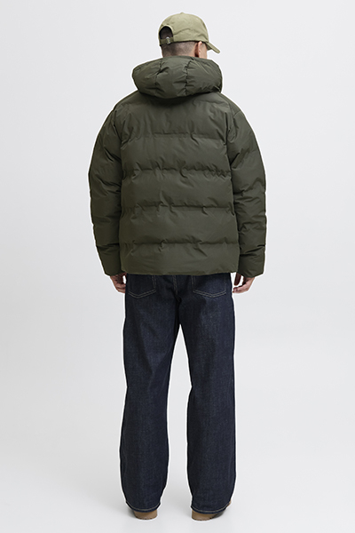Jack & Jones Soho Puffer Hood Jacket  Rosin
