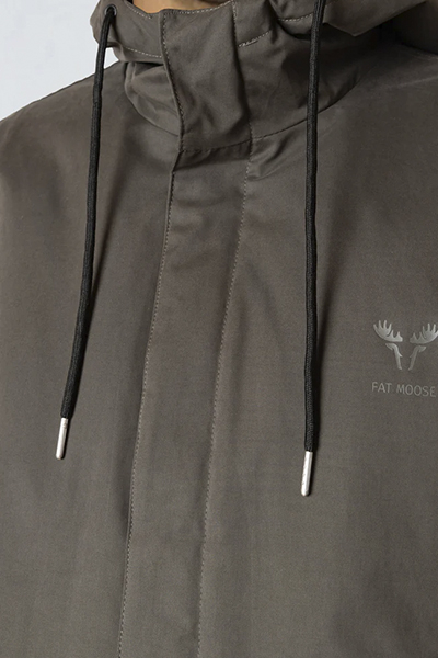 Fat Moose Sailor Long Jacket Beetle Green