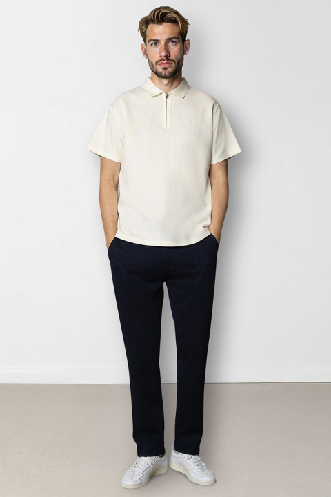 Clean Cut Copenhagen Joss polo SS Ecru