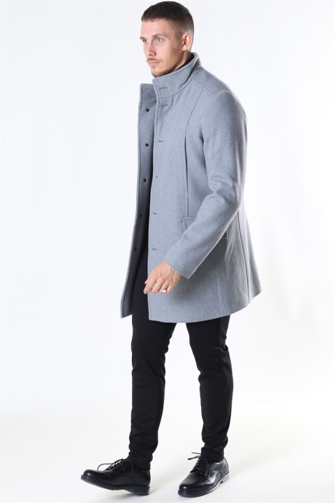 Selected Morrison Wollen Jas B Noos Grey Melange