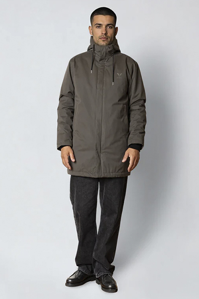 Fat Moose Sailor Long Jacket Beetle Green