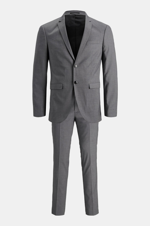 Jack & Jones Premium Franco Slim Fit Suit Light Grey Melange