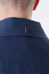 Les Deux Marseille Herringbone Jas Dark Navy