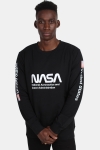 Mister Tee Nasa US Crewneck Sweat Black