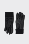 Rains Gloves 01 Black