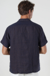 Kronstadt Ayers SS loose Shirt Chocolate Plum