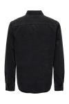 ONLY & SONS Bane Regular Fit Denim Shirt Dark Grey Denim