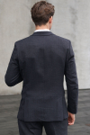Selected SLHSLIM-OASIS LINEN BLZ NOOS Black