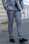 Jack & Jones Premium Franco Slim Fit Suit Light Grey Melange