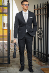 Jack & Jones Premium Franco Slim Fit Suit Black