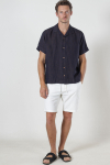 Kronstadt Ayers SS loose Shirt Chocolate Plum