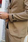 Jack & Jones Premium Franco Slim Fit Suit Petrified Oak