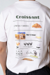 Clean Cut Copenhagen Croissant t-shirt White