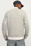 Jack & Jones Soho Ollie Knit Crew Neck Light Grey Melange