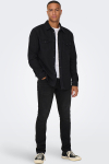 ONLY & SONS Bane Regular Fit Denim Shirt Dark Grey Denim