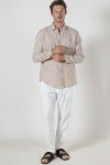 Kronstadt Ayers Ls shirt Feather Gray