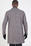 Selected Brove Wollen Jas Check Multicolour