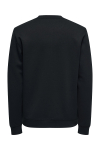 ONLY & SONS Luca Regular Fit Crew Neck Black