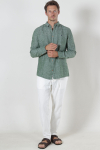 Kronstadt Ayers Ls shirt Hedge Green