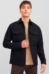 Jack & Jones Roy Solid Overshirt Black Beauty
