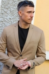 Jack & Jones Premium Franco Slim Fit Suit Petrified Oak
