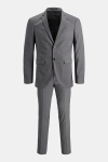 Jack & Jones Premium Franco Slim Fit Suit Light Grey Melange