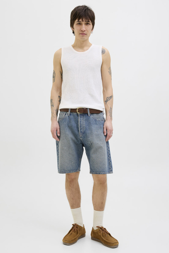 Alex Baggy Fit Shorts 308 Blue Denim