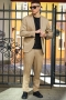 Jack & Jones Premium Franco Slim Fit Suit Petrified Oak